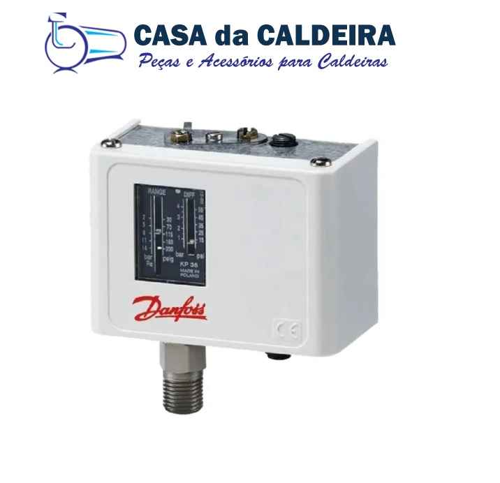 Pressostato KPI 36 Danfoss – Casa da Caldeira